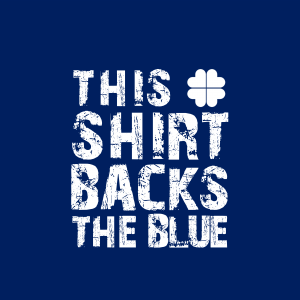 This Shirt Backs The Blue